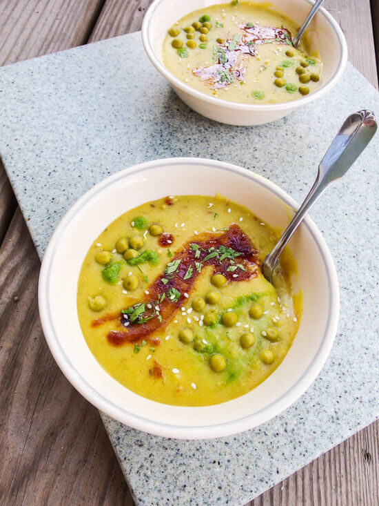 Samosa Soup - Yup, it's Vegan
