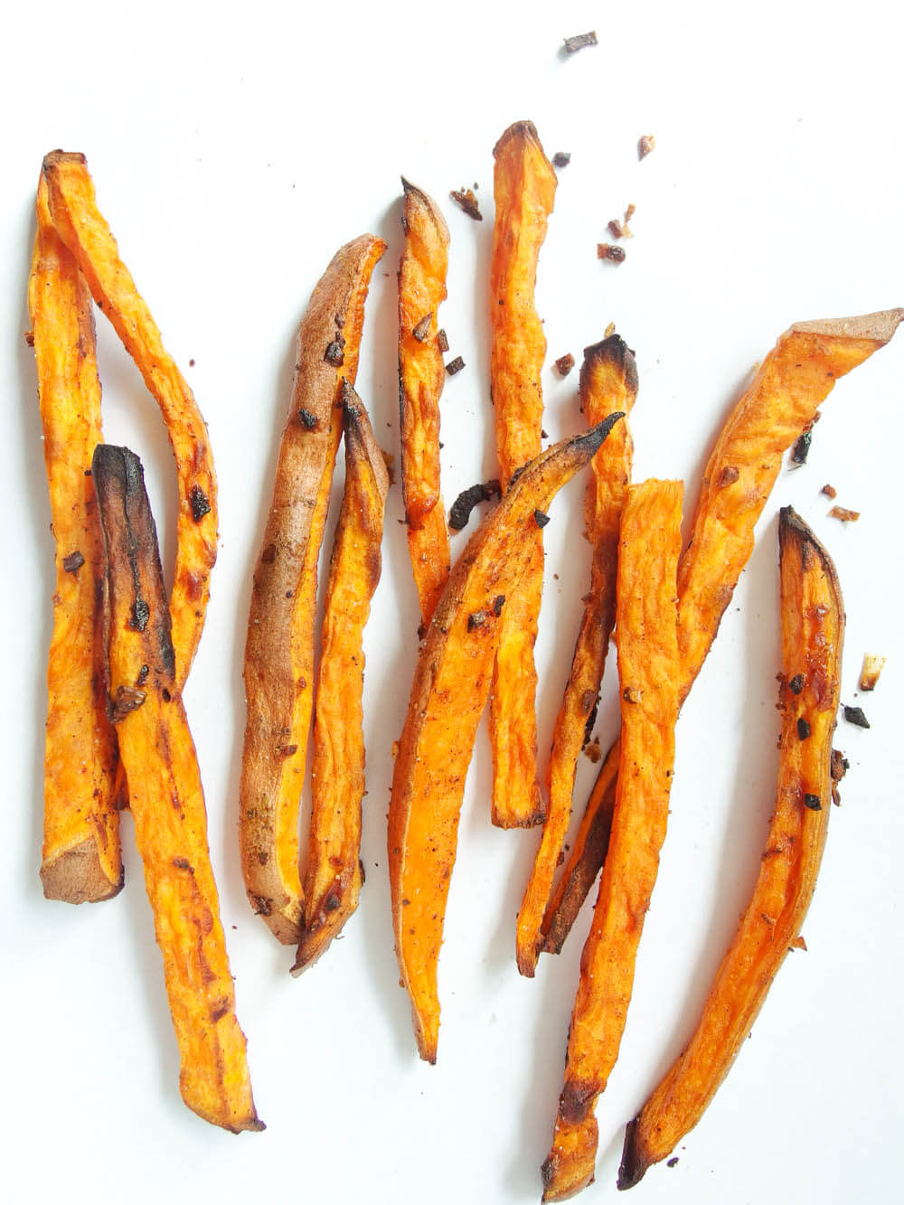 Beer-Marinated Baked Sweet Potato Fries | Yup, it's Vegan