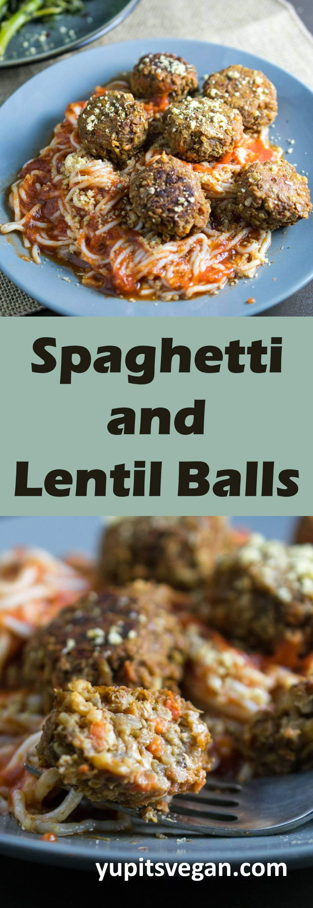 Healthy Spaghetti and Lentil Balls Recipe (Vegan, Grain-free)