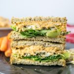 Vegan Pimento Cheese Spread Sandwiches | Yup, it's Vegan