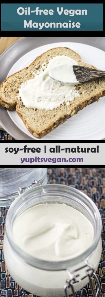 Oil-free vegan mayo