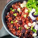 Beet Fried Rice | Yup, it's Vegan