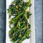 Simple Stir-fried Choy Sum (Chinese Flowering Cabbage) | Yup, it's Vegan