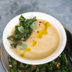 Cream of Kohlrabi Soup | Yup, it's Vegan