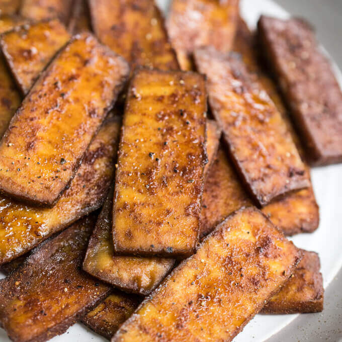 Tofu Bacon Recipe Protein Rich Vegetarian Bacon Made With Tofu,Picture Of A Rate