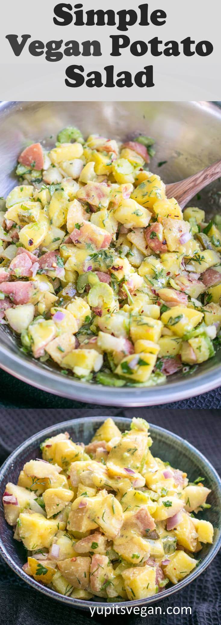 Easy Vegan Potato Salad Recipe | Yup, it's Vegan