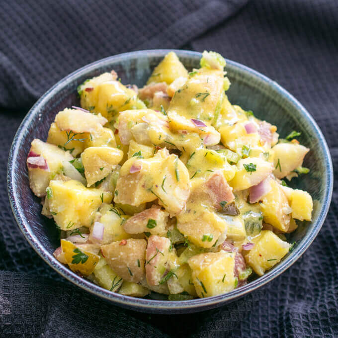 Easy Vegan Potato Salad Recipe - Yup, it’s Vegan